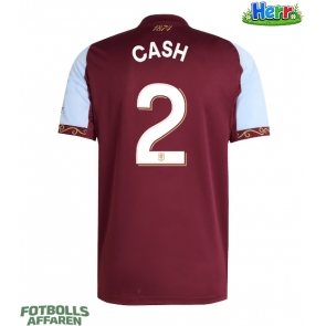 Aston Villa Matty Cash #2 Hemmatröja 2025-26 Kortärmad